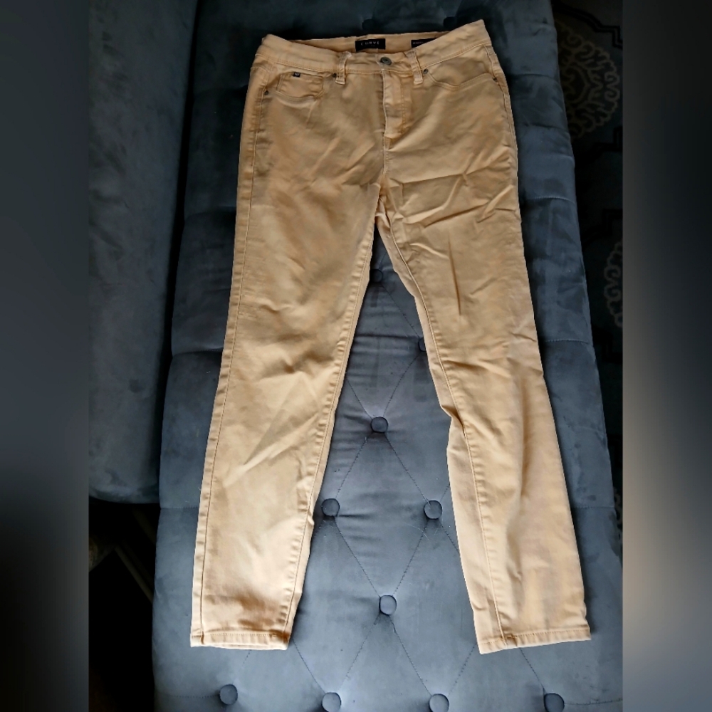 Womens Khaki Jeggings
